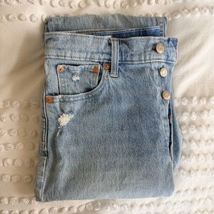 GAP Button-fly Jeans with Distressed Details